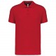Polo Manches Courtes, Couleur : Sporty Red, Taille : XS