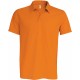 Polo Sport Respirant, Couleur : Orange, Taille : S