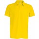 Polo Sport Respirant, Couleur : True Yellow, Taille : S