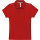 Polo manches courtes enfant, Couleur : Sporty Red, Taille : 4 / 6 Ans