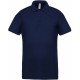Polo piqué performance homme, Couleur : Navy / Navy, Taille : XS