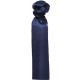Plain Scarf - Foulard Femme, Couleur : Navy (Bleu Marine)
