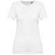 T-Shirt Supima® Col Rond Manches Courtes Femme, Couleur : White, Taille : XS