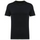T-Shirt Supima® Col V Manches Courtes Homme, Couleur : Black, Taille : S