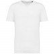 T-Shirt Supima® Col V Manches Courtes Homme, Couleur : White, Taille : S