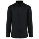 Chemise Popeline Manches Longues Homme, Couleur : Black, Taille : S