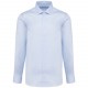 Chemise Popeline Manches Longues Homme, Couleur : Essential Light Blue, Taille : S