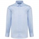 Chemise Twill Manches Longues Homme, Couleur : Essential Light Blue, Taille : S
