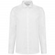 Chemise Twill Manches Longues Homme, Couleur : White, Taille : S