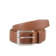 Ceinture Cuir Homme, Couleur : Burnt Brown, Taille : Taille 1