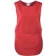 Tablier Chasuble, Couleur : Red (Rouge), Taille : L
