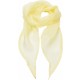 Elégant foulard Femme, Couleur : Lemon (Jaune Citron)