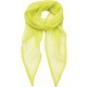Elégant foulard Femme, Couleur : Lime (Vert Citron)