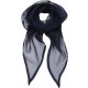 Elégant foulard Femme, Couleur : Navy (Bleu Marine)