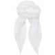 Elégant foulard Femme, Couleur : White (Blanc)