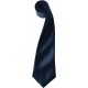 Cravate Satin, Couleur : Navy (Bleu Marine)