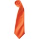 Cravate Satin, Couleur : Orange