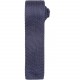 Cravate fine tricotée, Couleur : Steel