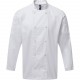 Veste Chef Cuisinier Coolchecker, Couleur : Blanc, Taille : XS