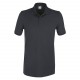 Polo Manches Courtes Homme, Couleur : Anthracite, Taille : S