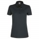 Polo Manches Courtes Femme, Couleur : Anthracite, Taille : XS