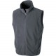 Gilet micro polaire, Couleur : Charcoal, Taille : 3XL