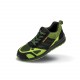 Chaussures de Sécurité Flyknit, Couleur : Neon Green / Black, Taille : 41 EU