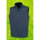 Bodywarmer Softshell Homme Recyclé, Couleur : Navy, Taille : S