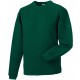 SWEAT-SHIRT HEAVY DUTY COL ROND, Couleur : Bottle Green, Taille : 3XL
