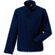 VESTE SOFTSHELL HOMME, Couleur : French Navy, Taille : 3XL