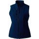 Bodywarmer Softshell Femme, Couleur : French Navy, Taille : S