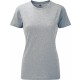 T-Shirt Hd Polycoton Sublimable Femme, Couleur : Silver Marl, Taille : S