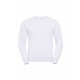 SWEAT-SHIRT COL ROND AUTHENTIC, Couleur : White (Blanc), Taille : 3XL