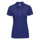 Polo Stretch Femme, Couleur : Bright Royal, Taille : L