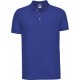 Polo Stretch Homme, Couleur : Azur, Taille : 3XL