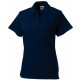 Polo Maille Piquée Femme, Couleur : French Navy, Taille : S