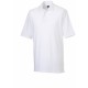 Polo Maille Piquée Homme, Couleur : White (Blanc), Taille : 4XL