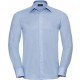 Chemise Homme Oxford Manches Longues, Couleur : Oxford Blue, Taille : S