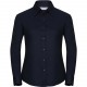 Chemise Femme Manches Longues Oxford, Couleur : Bright Navy, Taille : 3XL