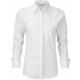 Chemise Femme Manches Longues : Ultimate Stretch , Couleur : White (Blanc), Taille : XS