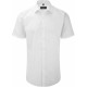Chemise Homme Manches Courtes : Ultimate Stretch, Couleur : White (Blanc), Taille : S