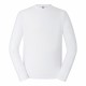 T-Shirt Classique Manches Longues, Couleur : White, Taille : 3XL