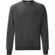 Sweat-Shirt Col Rond Classic, Couleur : Dark Heather Grey, Taille : XXL
