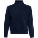 Sweat-Shirt Col Zippé Premium (62-032-0), Couleur : Deep Navy, Taille : XXL