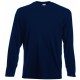 T-SHIRT HOMME MANCHES LONGUES VALUEWEIGHT (61-038-0), Couleur : Deep Navy, Taille : 3XL