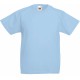 T-Shirt Enfant : Valueweight Kids, Couleur : Sky Blue (Bleu Ciel), Taille : 5 / 6 Ans