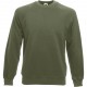 SWEAT-SHIRT MANCHES RAGLAN (62-216-0), Couleur : Classic Olive, Taille : S