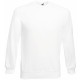 Sweat-Shirt Manches Raglan, Couleur : White (Blanc), Taille : S