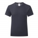 T-Shirt Fille Iconic 150 T, Couleur : Deep Navy, Taille : 3 / 4 Ans