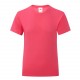 T-Shirt Fille Iconic 150 T, Couleur : Fuchsia, Taille : 3 / 4 Ans